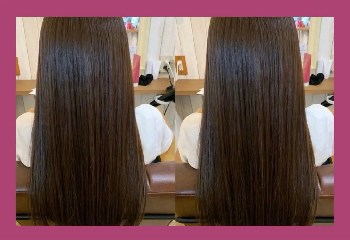 ロング カラー トリートメント カット ヘアカラー トリートメント 髪質改善/ハイトーン /茅ヶ崎/YUUKAのヘアスタイル