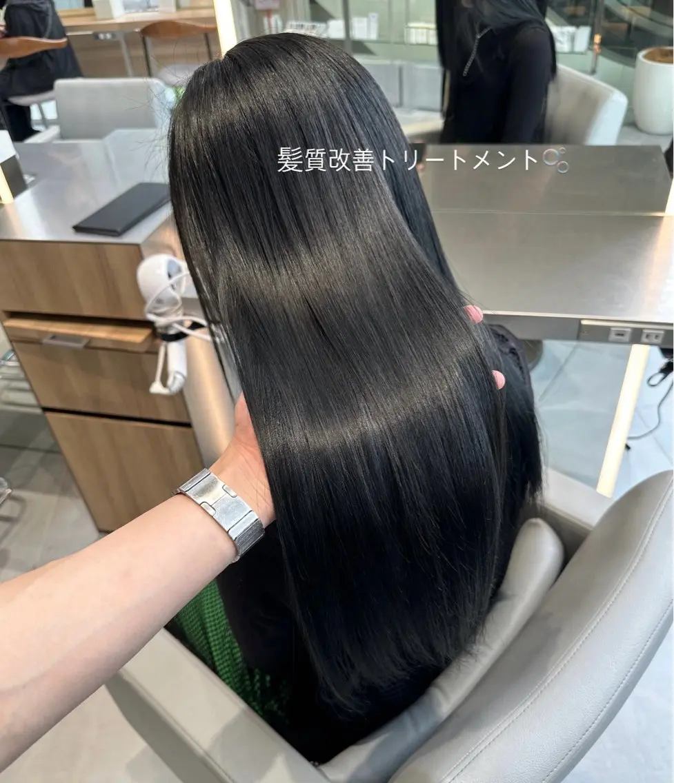 ロング 髪質改善 トリートメント レイヤー/艶髪/ 透明感/千葉詩優のヘアスタイル