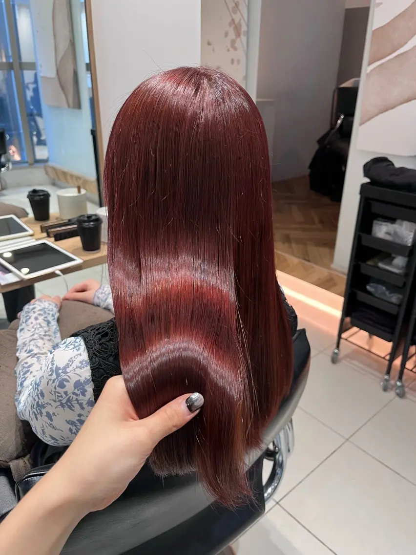 ミディアム ワイドバング stylist ◎RUKI.のヘアスタイル