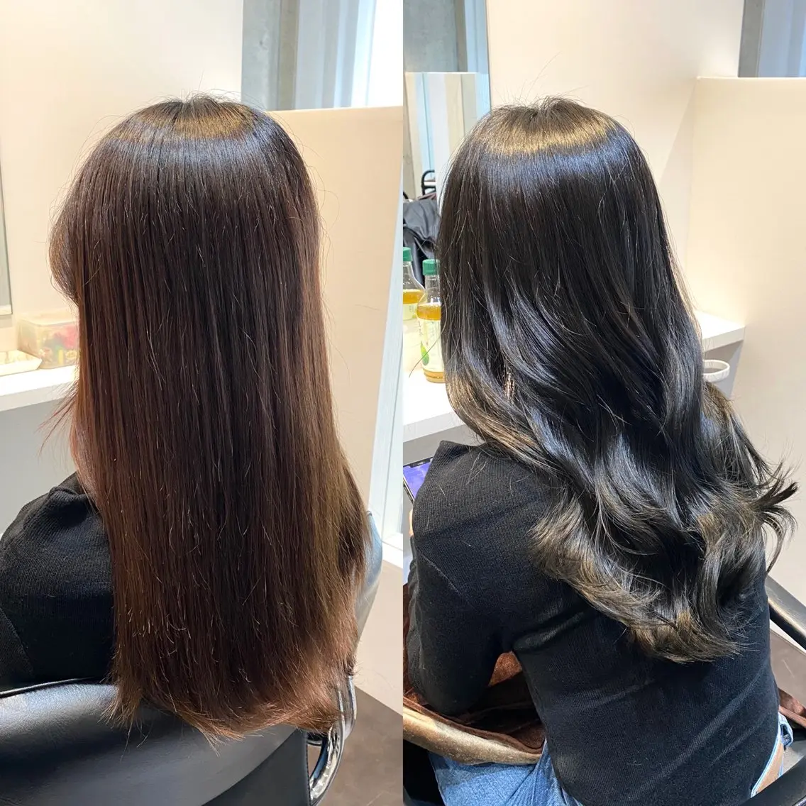 ロング カラー 韓国風ヘア レイヤーカット カット ヘアカラー トリートメント 会話少なめ/ 美髪矯正/Ruiのヘアスタイル