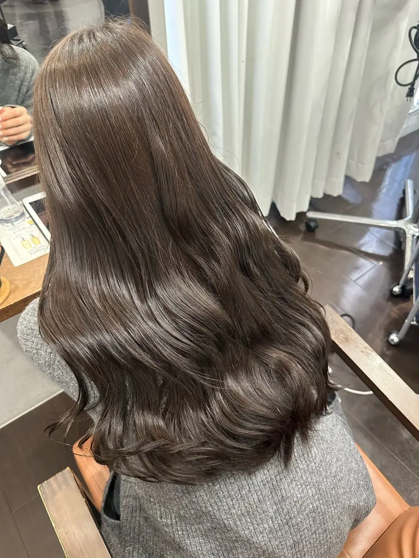 カラー カット ヘアカラー トリートメント DANY🦋名駅✂︎ 艶髪/透明感カラーのヘアスタイル