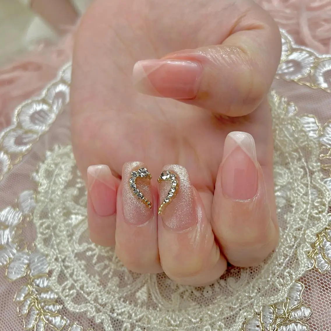 ネイル ハート 韓国ネイル J terrace Nailのネイルデザイン