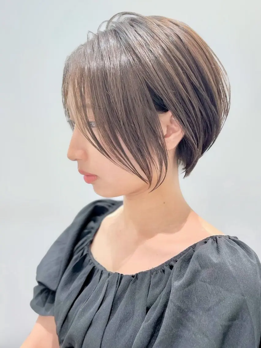 ショート 平田七海 心斎橋のヘアスタイル