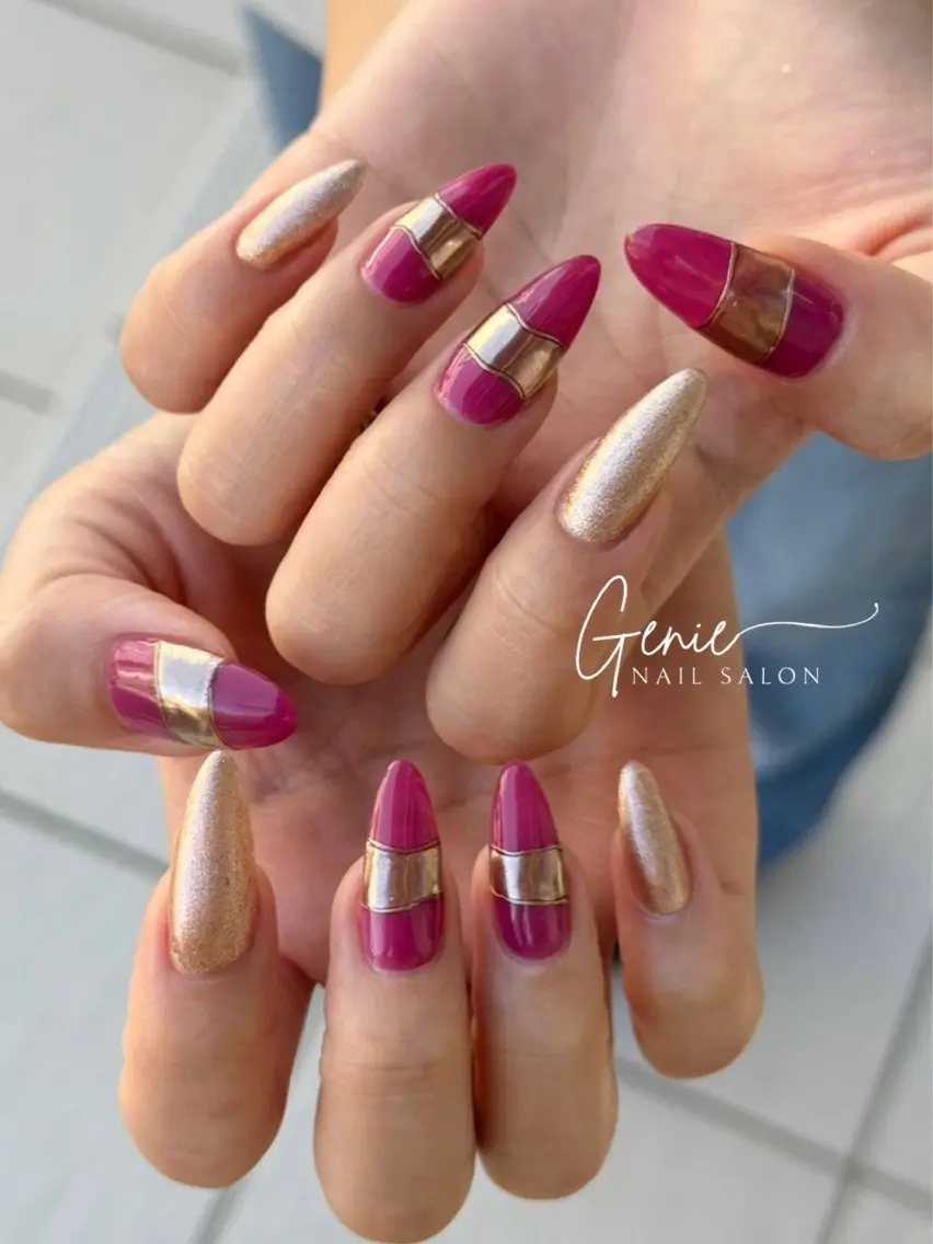 ネイル ニュアンスネイル ハンドネイル Nail salon Genieのネイルデザイン