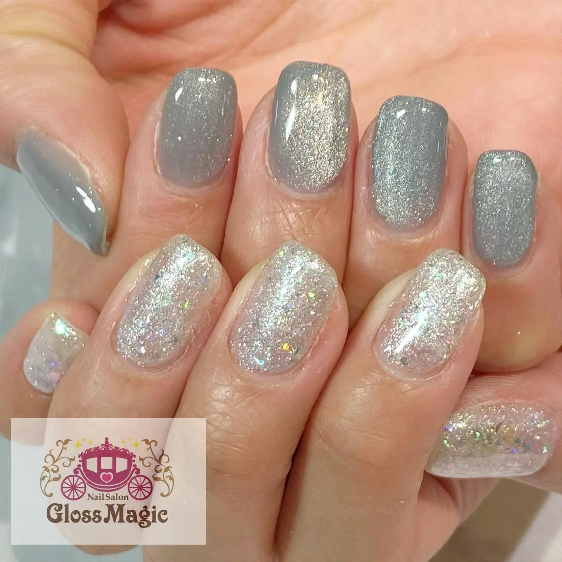ネイル ラメ(グリッター) YUN 💅のネイルデザイン