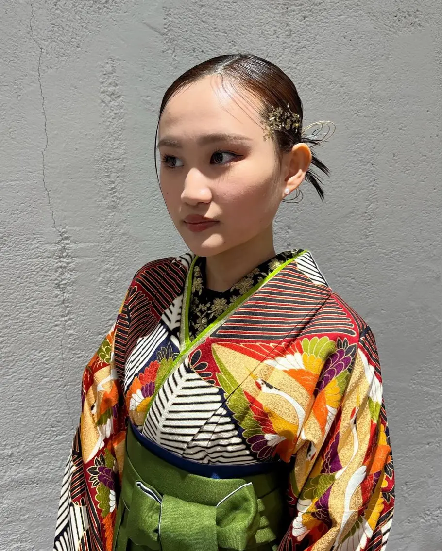 ヘアアレンジ 着付け サソウ ユリエ🥥のヘアスタイル