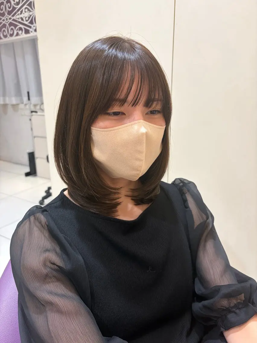 【10/3.4限定クーポン】似合わせカット＋カラー+トリートメントの写真