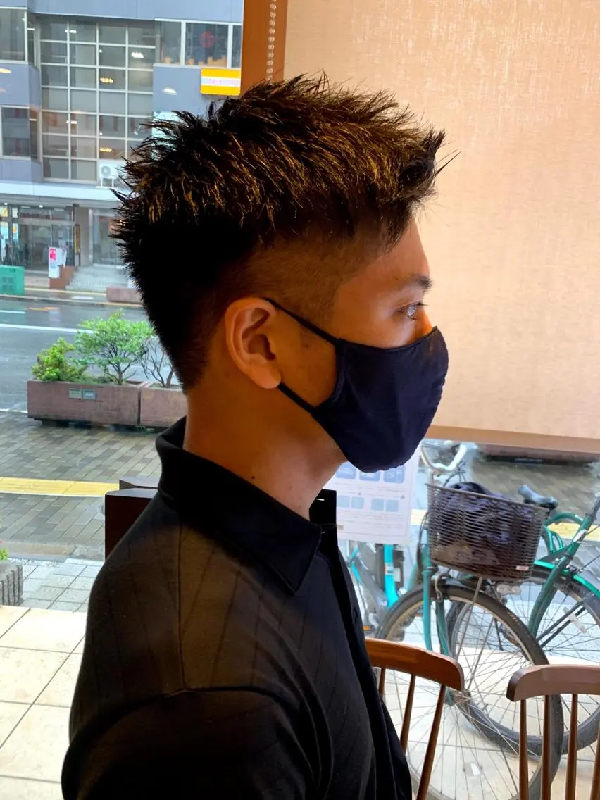 メンズトレンドカット(シャンプー付き)の写真