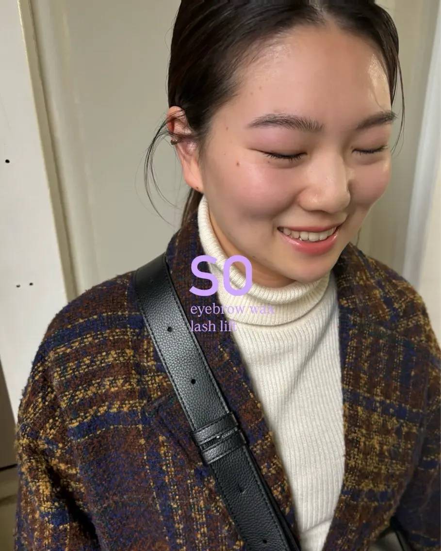 アイブロウ ワックス脱毛 眉カット その他(アイブロウ) 𝗦𝗢 -スオ- HAZUKIのマツエク・マツパデザイン