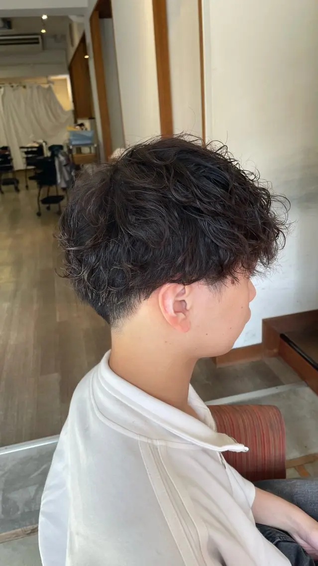 パーマ メンズ メンズパーマ chillout🌱 武田安未のヘアスタイル