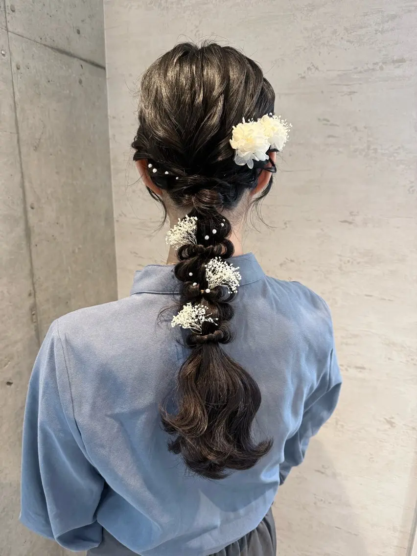 ヘアアレンジ 🎀ヘアセット/艶髪 /はやしほのか🎀のヘアスタイル