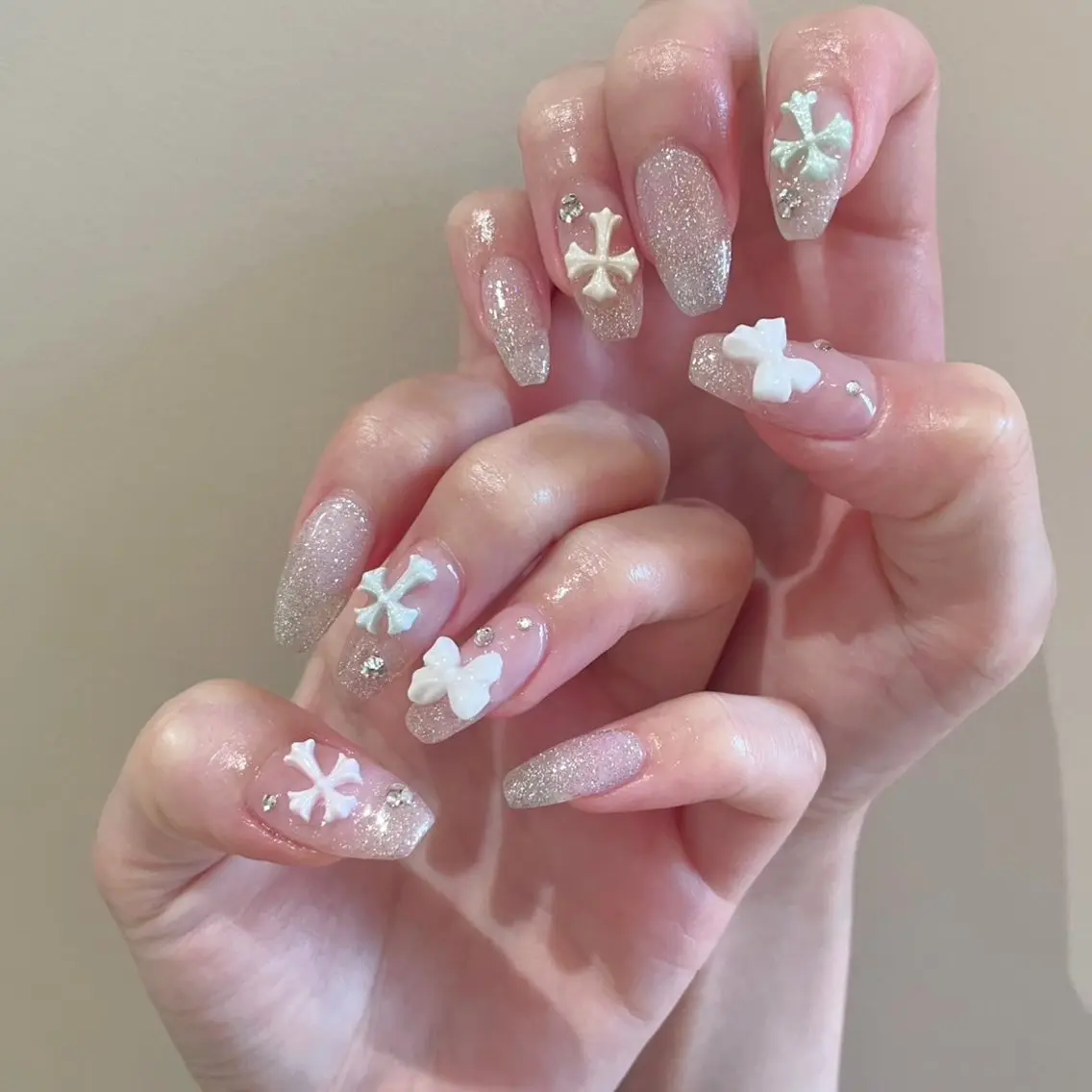 ネイル mayu🎀zina 船橋南口/パラジェルのネイルデザイン