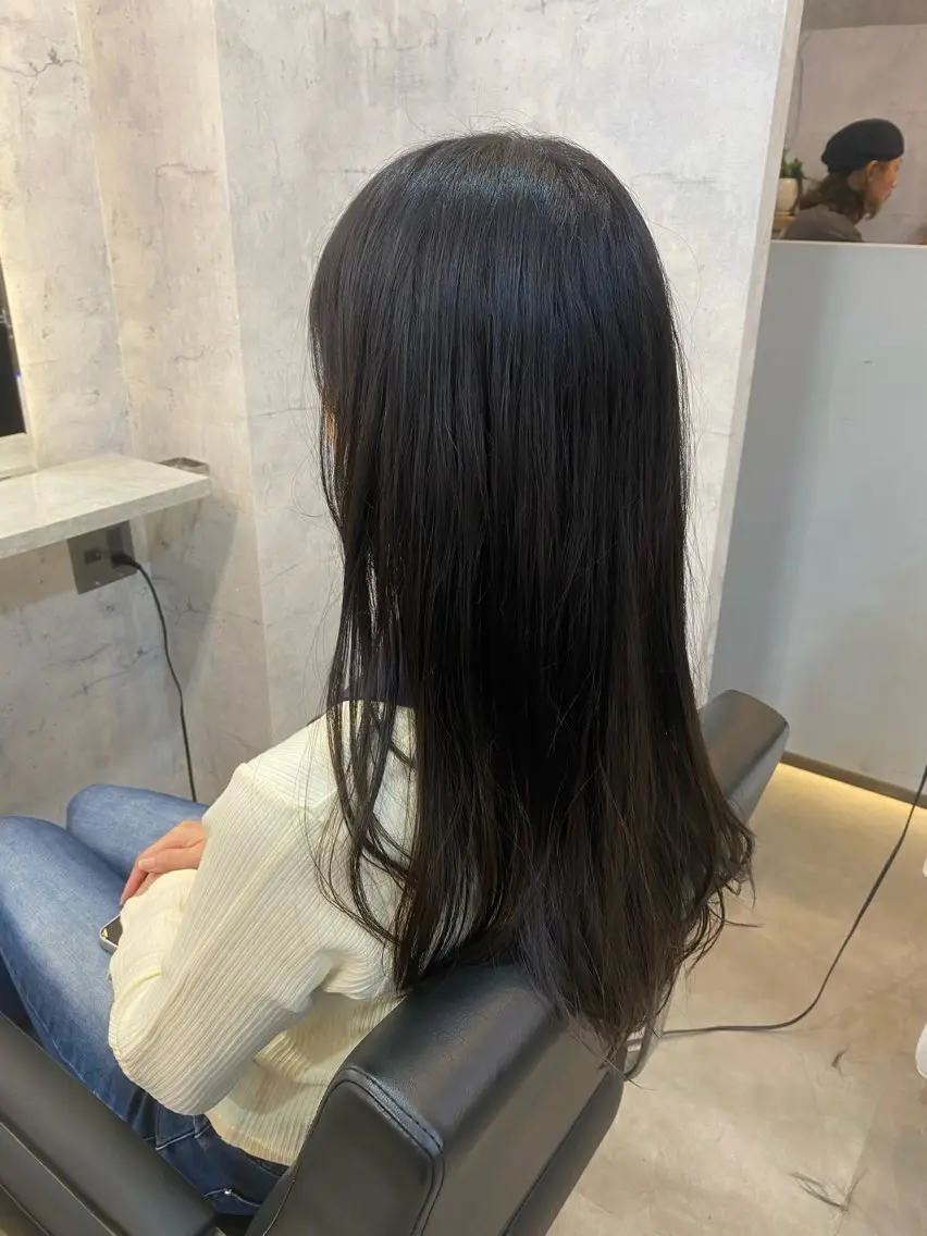 ロング レイヤーカット ひばりヶ丘メンズ カットスパ石井里佳のヘアスタイル