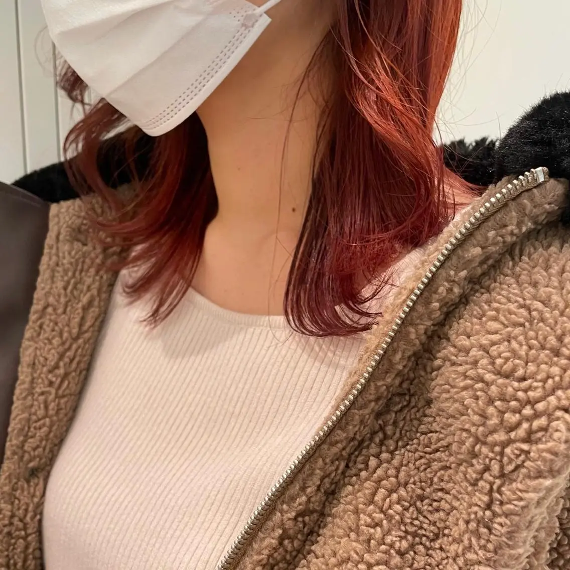 ミディアム カラー 💗モデルカット 募集中のヘアスタイル