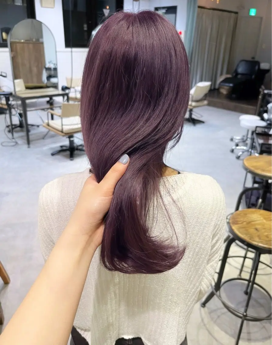 ロング カラー ヘアカラー トリートメント 無料カットモデル募集 ／ueno aiのヘアスタイル