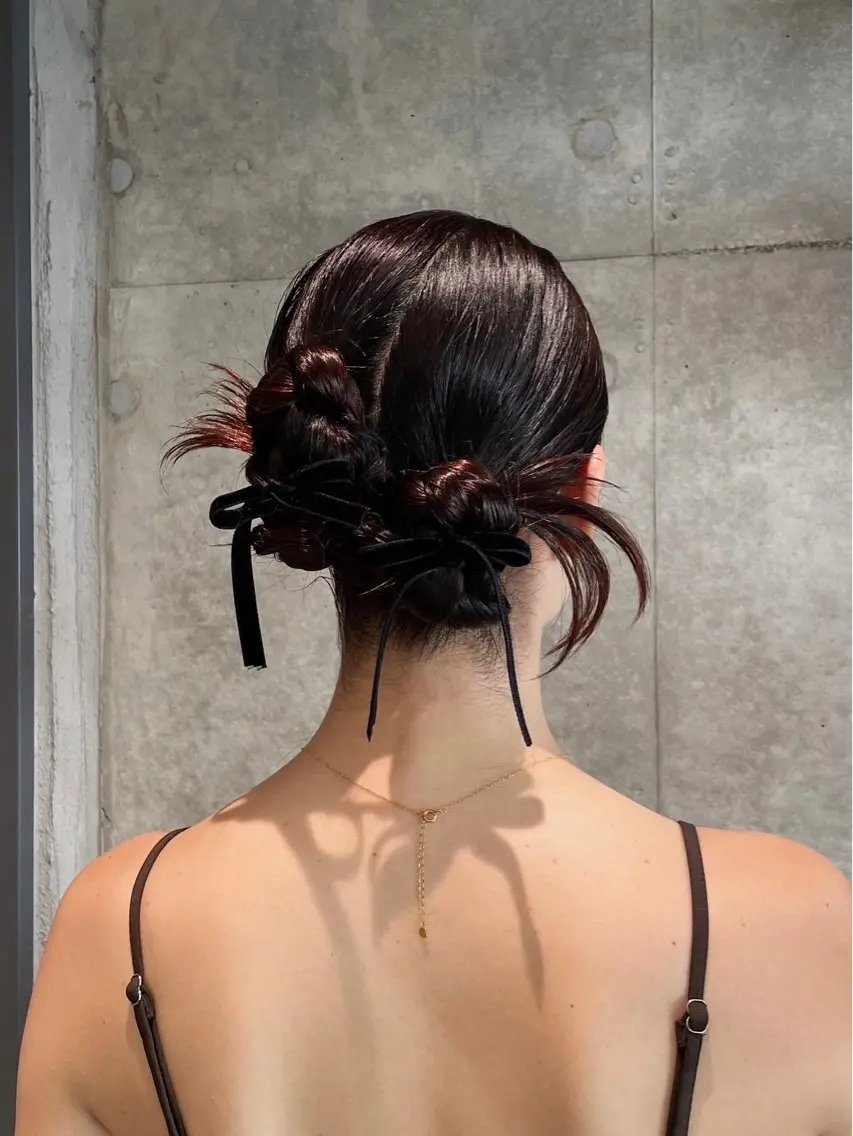 セミロング ヘアセット 縮毛矯正/髪質改善 なつき🩶のヘアスタイル