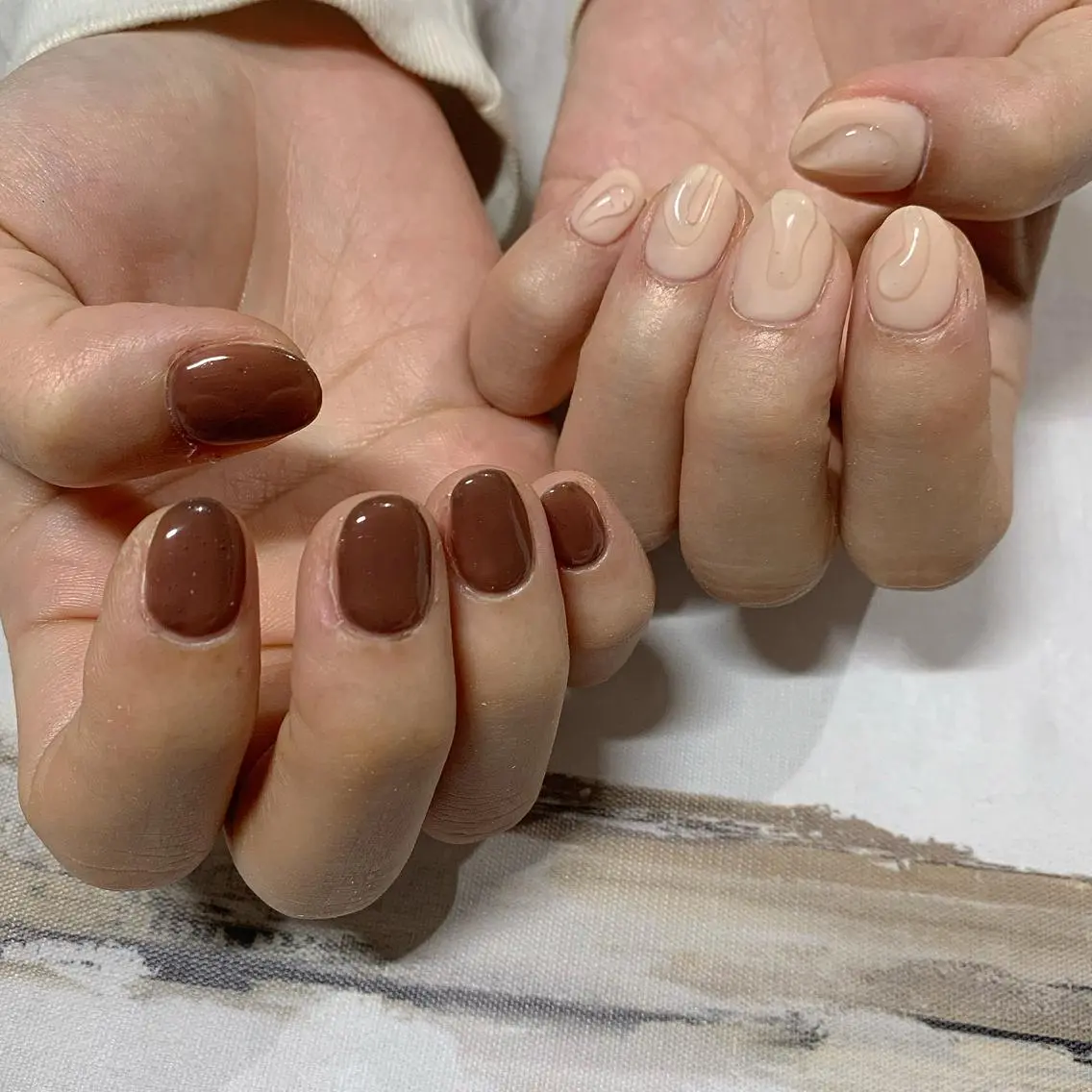 ネイル ハンドネイル ハンドケア lylynail YUUKAのネイルデザイン
