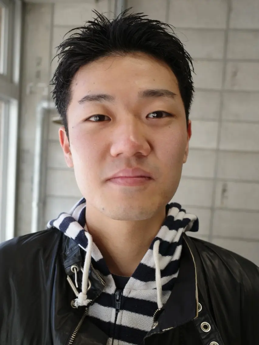 ショート メンズ カット パーマ 西宮北口パーマ特化 鮫島竜海のヘアスタイル