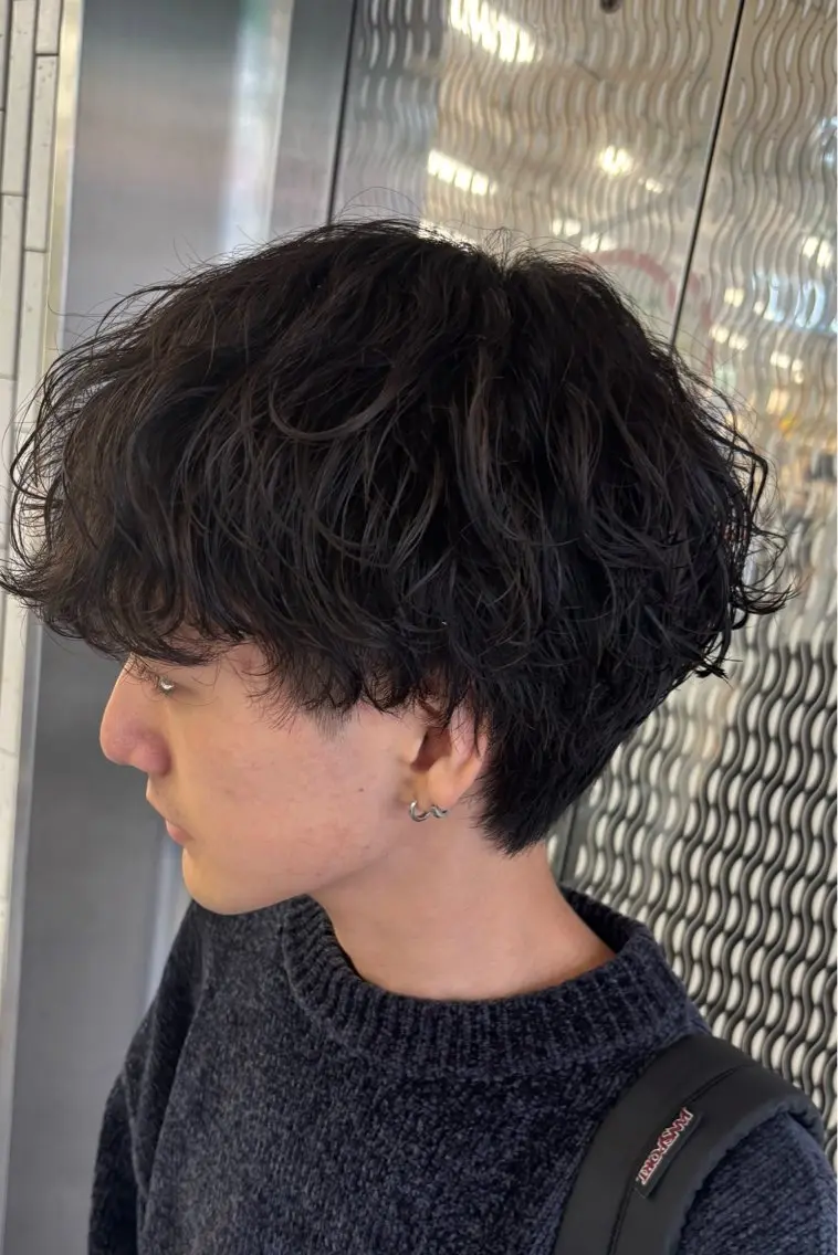 《🖤平日限定¥7500🖤》メンズcut＋permの写真