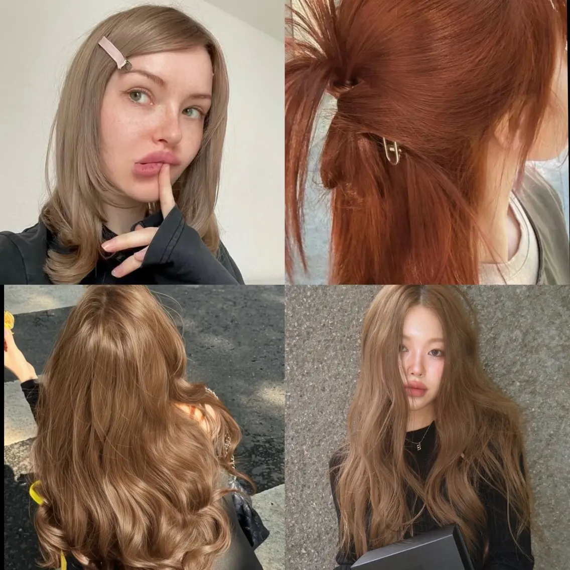 ロング カラーモデル🩶 Hinaのヘアスタイル