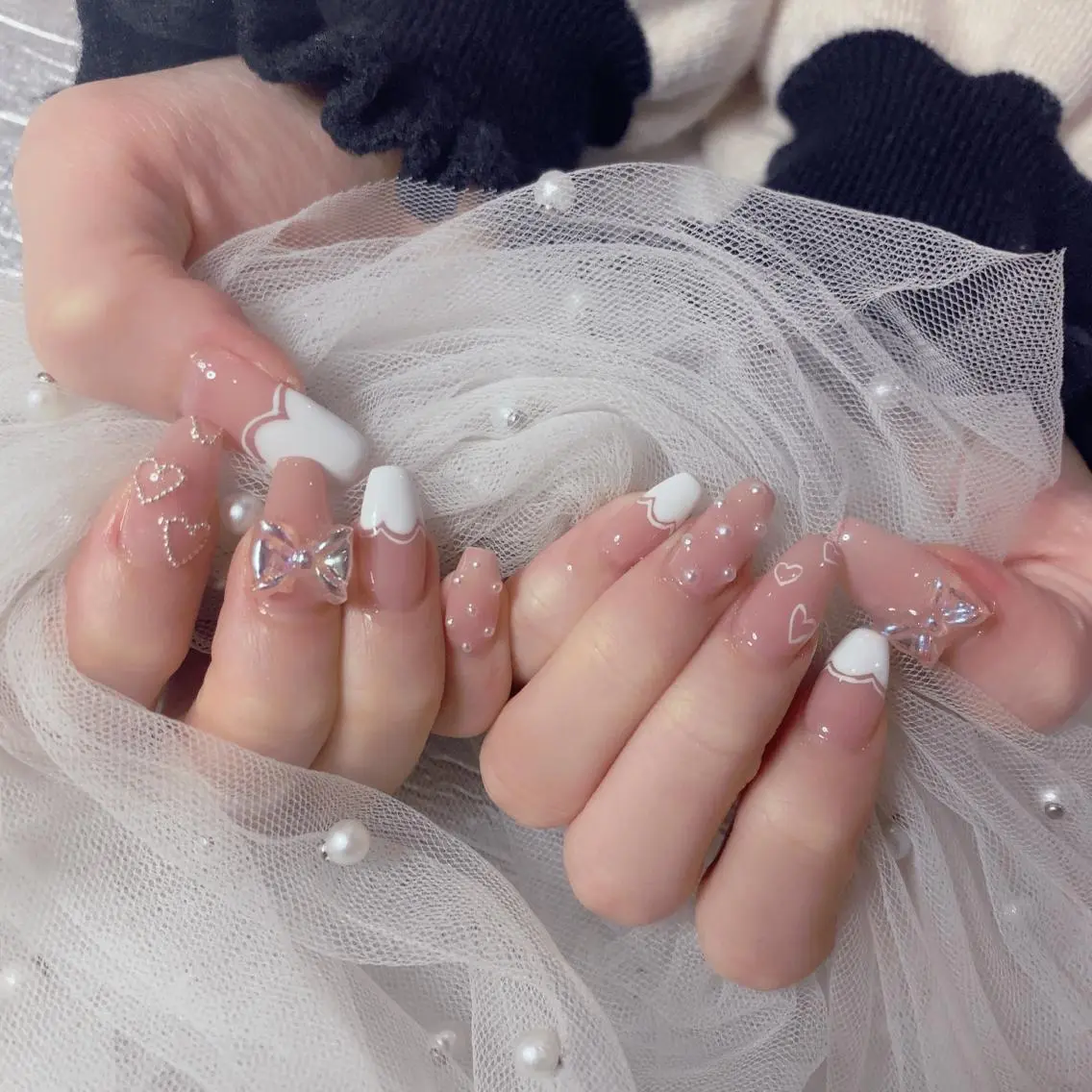 ネイル ハンドネイル Tinaネイル 難波のネイルデザイン
