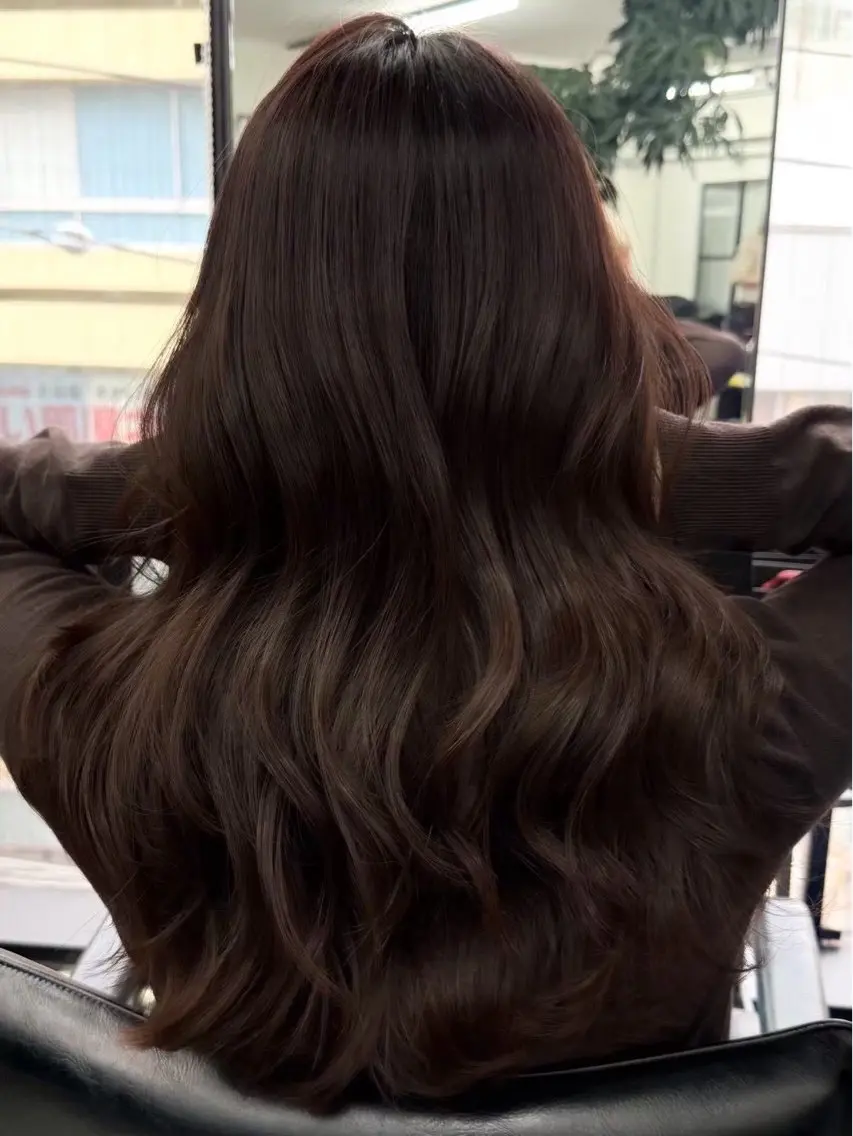 ロング 新保 啓介のヘアスタイル