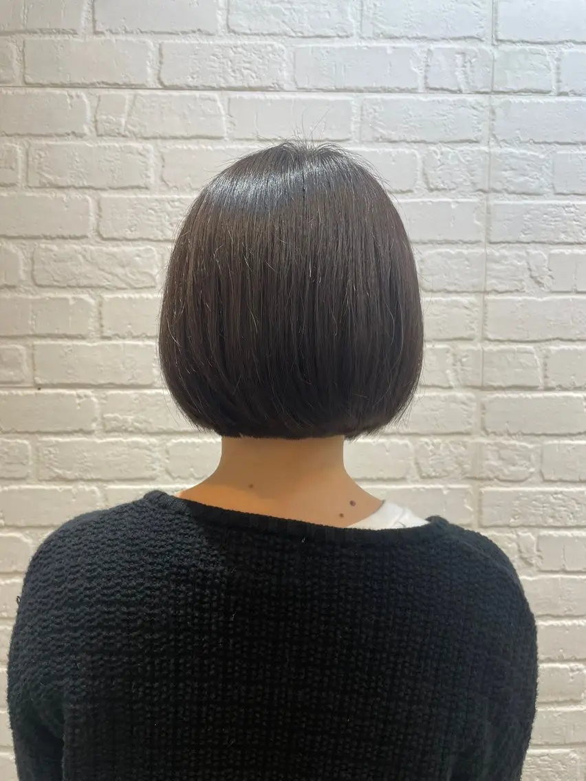 ミディアム ボブ カラーお任せ下さい ✨️おかだまなみのヘアスタイル