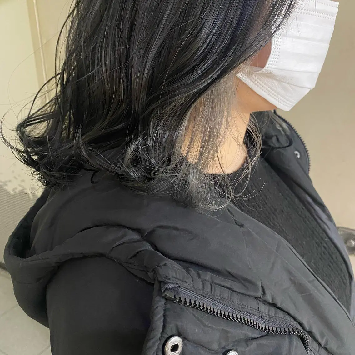 ミディアム カラー 清村 和音のヘアスタイル