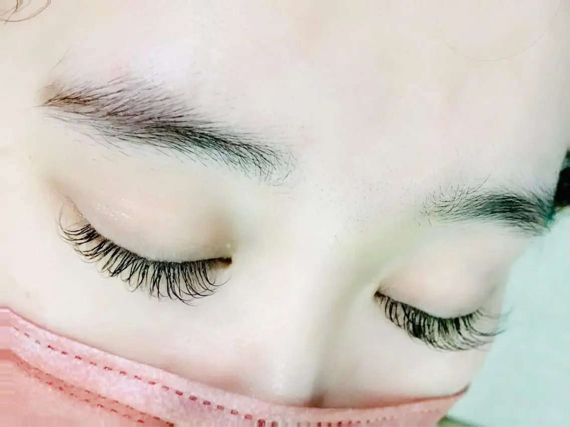 マツエク・マツパ ケラチンラッシュリフト バインドロック 束感まつ毛 Cカール キュート マツエク eyelash presh yukaのマツエク・マツパデザイン