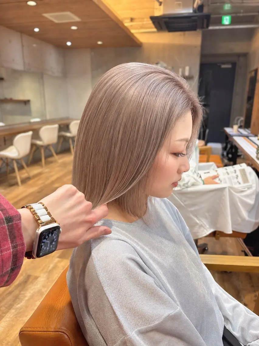 ミディアム カラー ヘアカラー 🧡カラー特化💜 鈴木凱人🤍のヘアスタイル