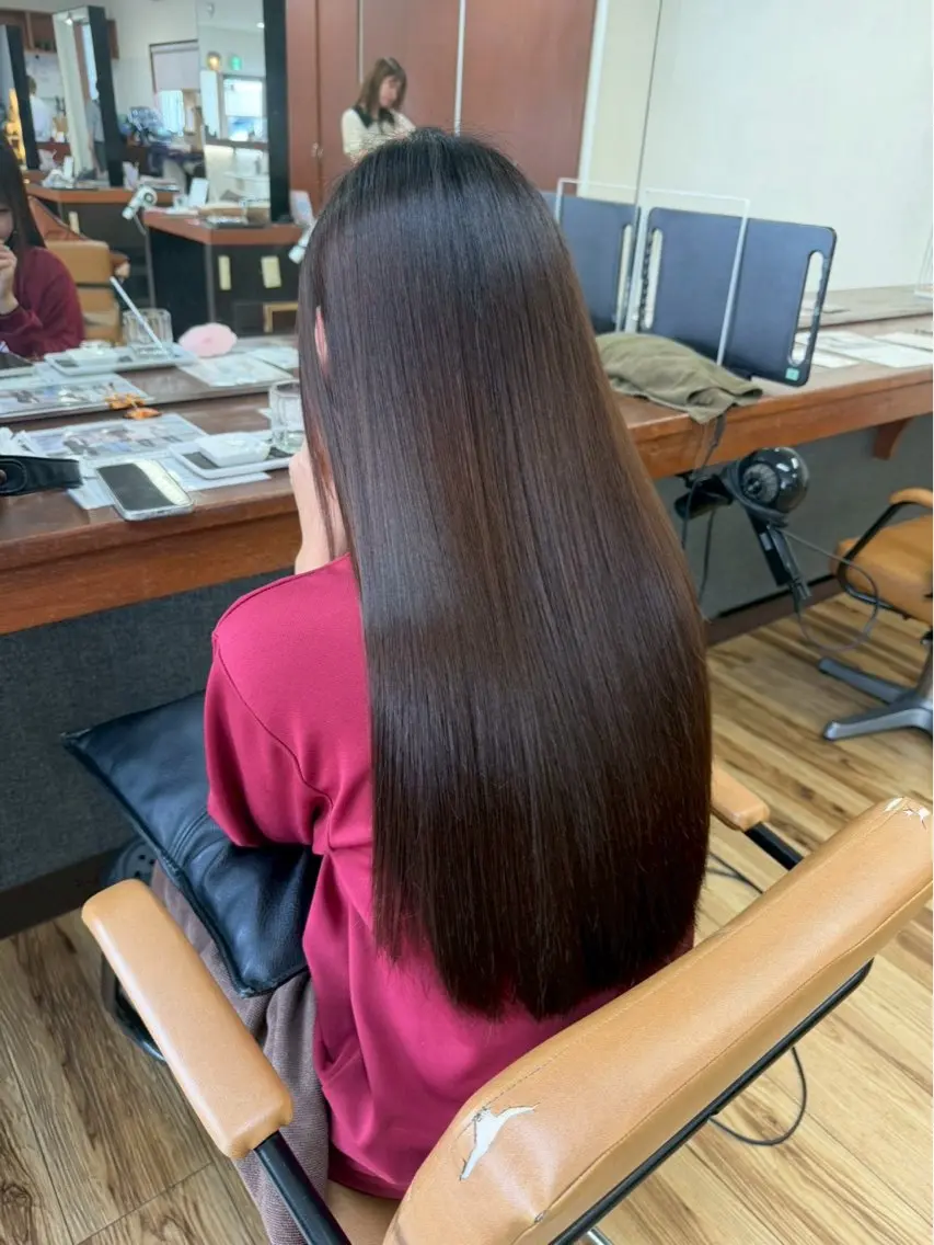 ロング カラー 透明感カラー トリートメント début/ 裕登のヘアスタイル