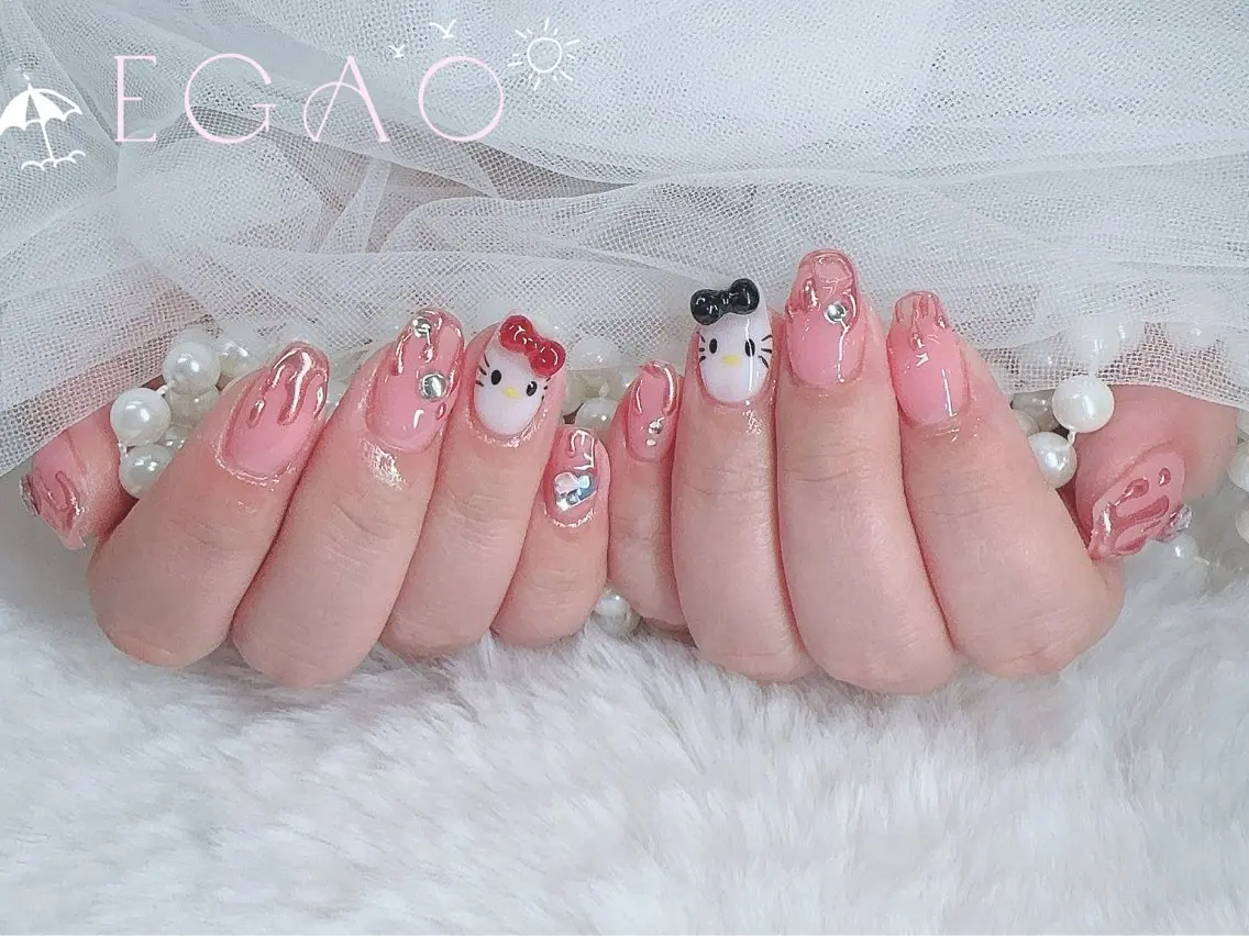 ネイル アートネイル フットネイル フレンチネイル ジェルネイル グラデーション ハンドネイル EGAO NAIL 錦糸町店のネイルデザイン