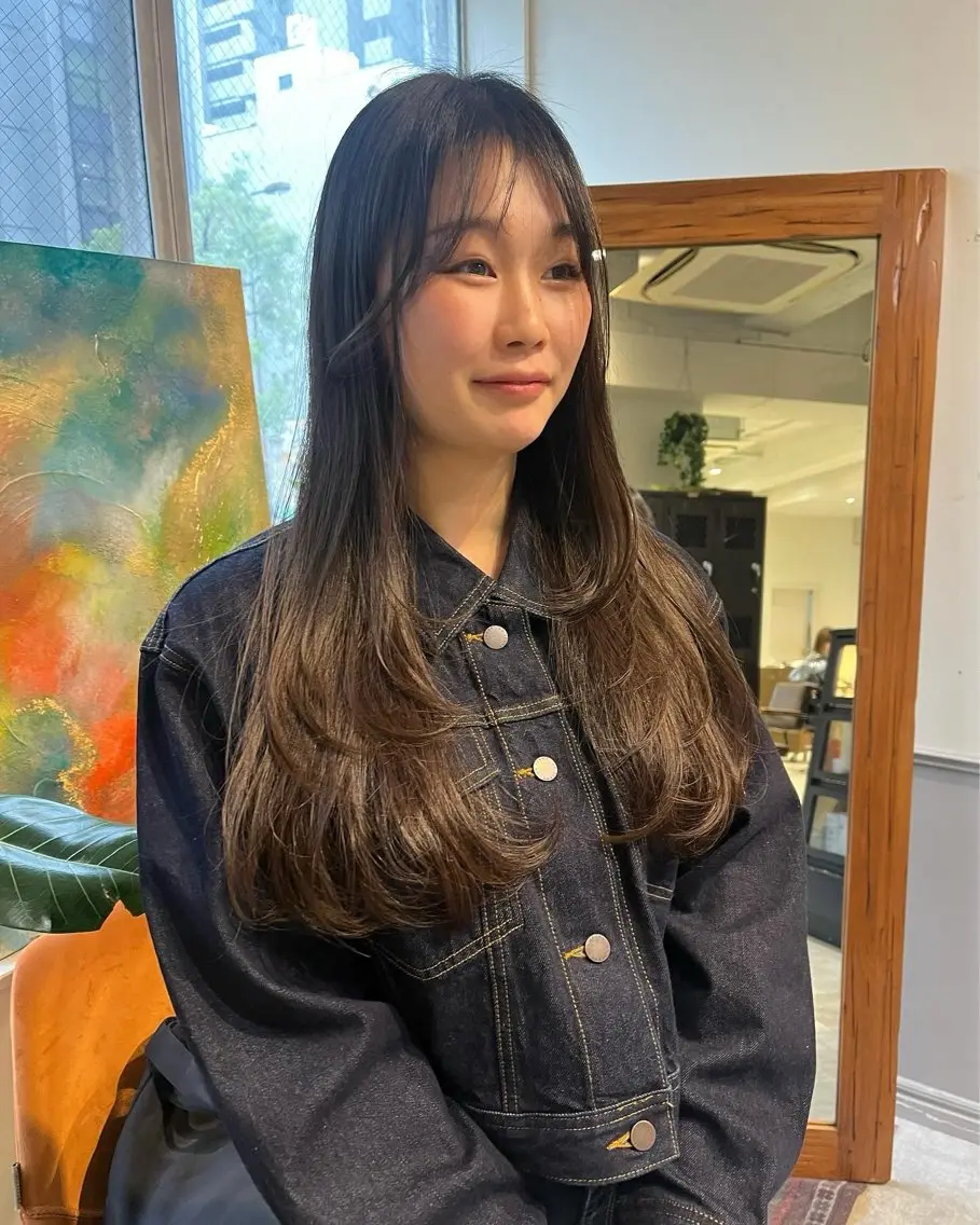 ロング SIKI yuuna レイヤーカット🪽のヘアスタイル