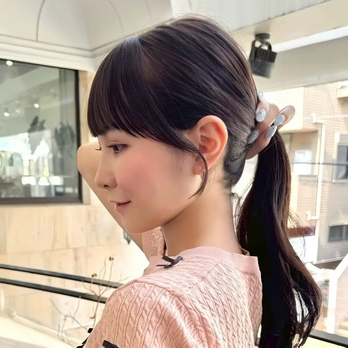 【新規限定】✨️前髪ストレート＋前髪カット＋美髪ケア7 stepトリートメント✨️の写真