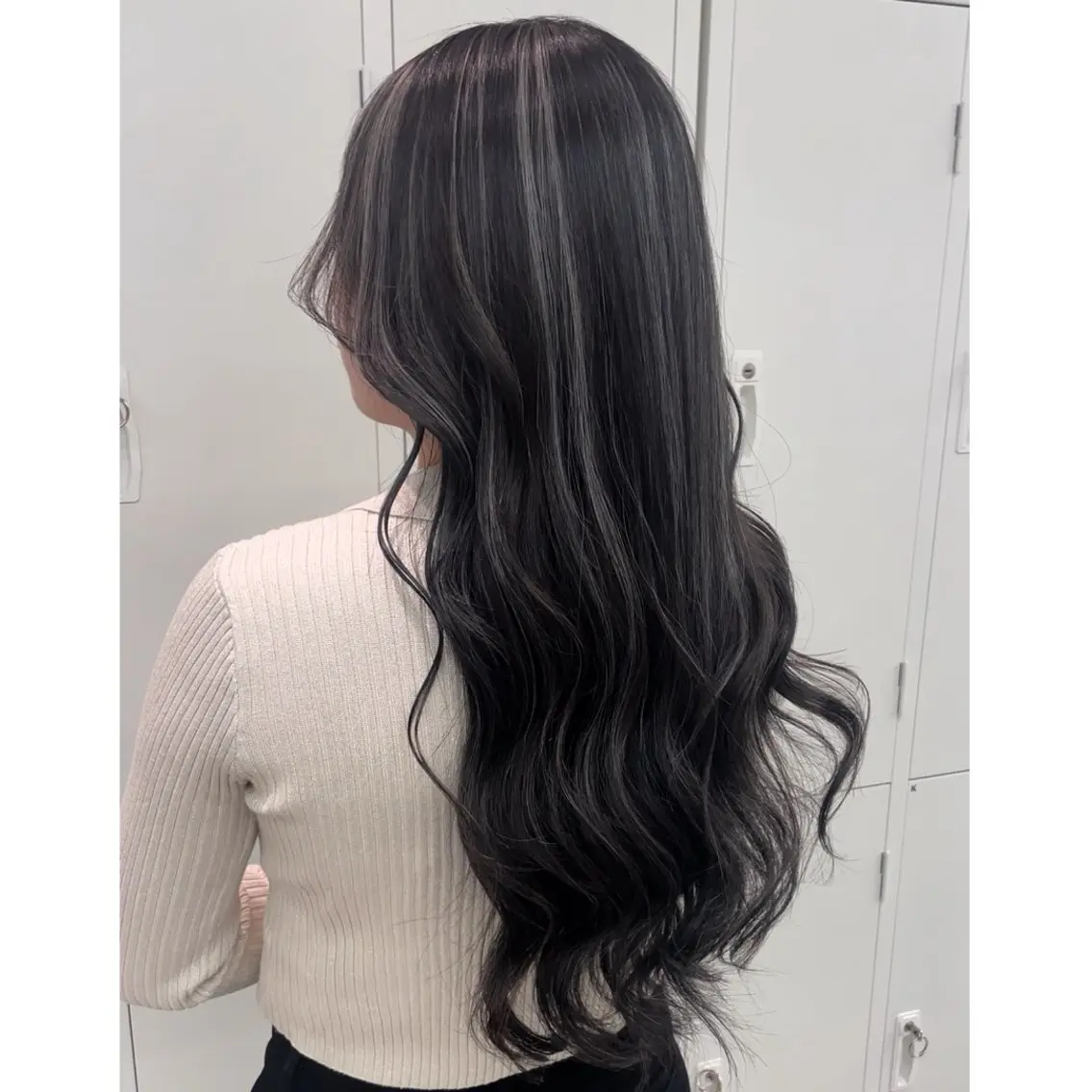 ロング カラー カット ヘアカラー トリートメント 奥山義進/大宮 /ダブルカラーのヘアスタイル