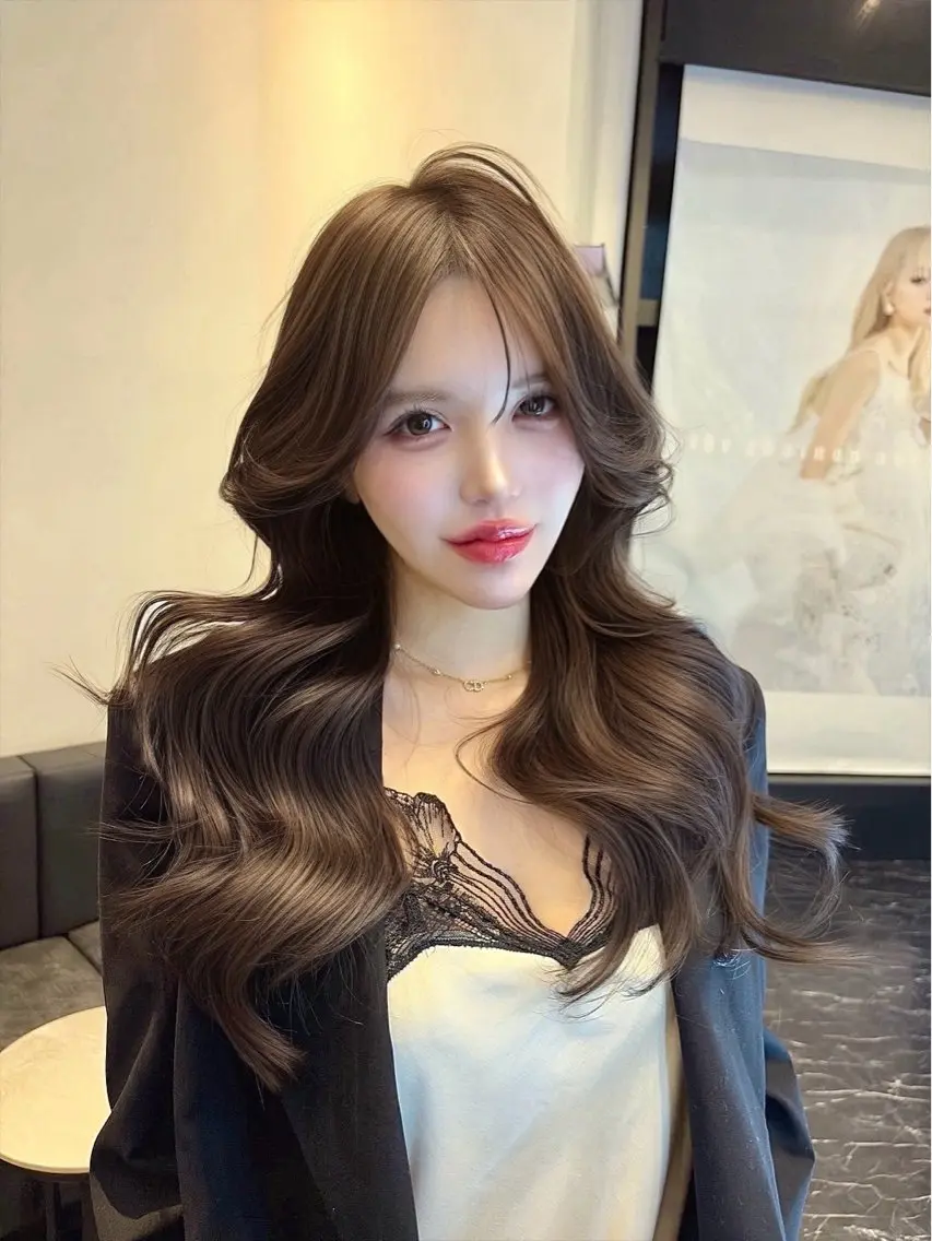 ロング 海野翔吾🇨🇳 ワンホンレイヤーのヘアスタイル