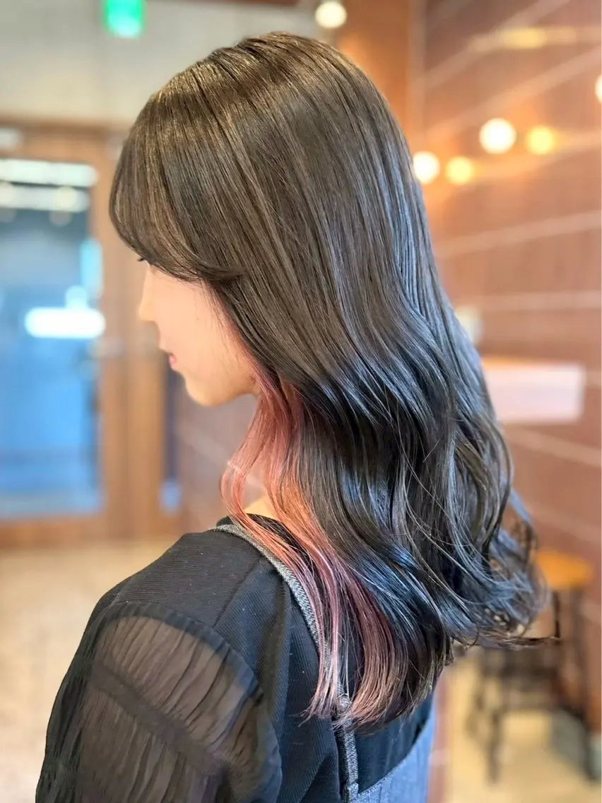 【調布／イヤリングカラー＋全体カラー募集✨】耳かけで可愛いの写真