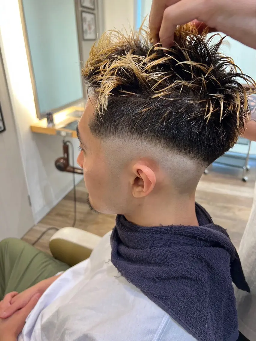 メンズ カット 辻野 光希のヘアスタイル