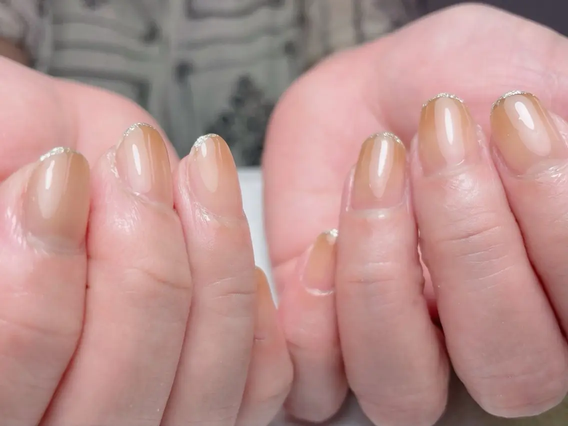 ネイル チークネイル 長さ出し フレンチネイル ジェルネイル 韓国ネイル 中野駅から2分 MEO NAILのネイルデザイン