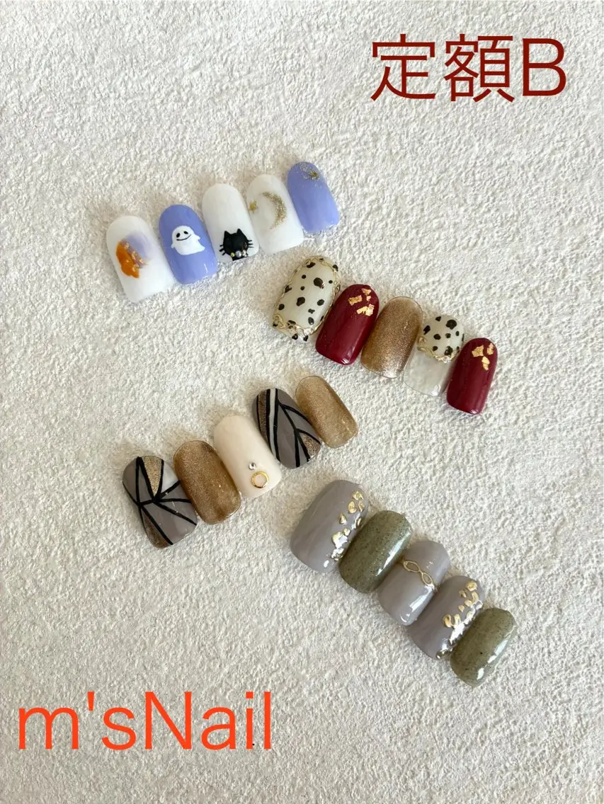 ネイル ジェルネイル パラジェル ハンドネイル m'sNail 福岡西区 ネイルのネイルデザイン