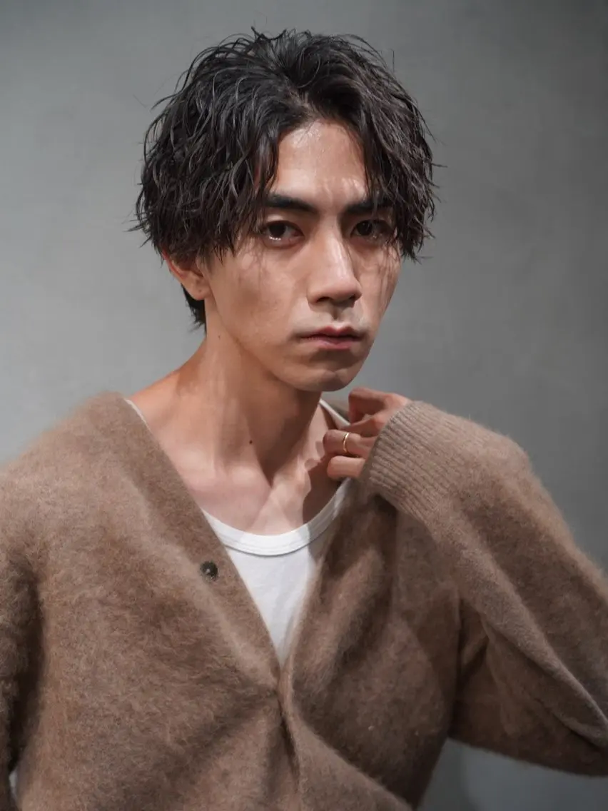 パーマ メンズ カット パーマ 川口 翔太郎（fifth）のヘアスタイル