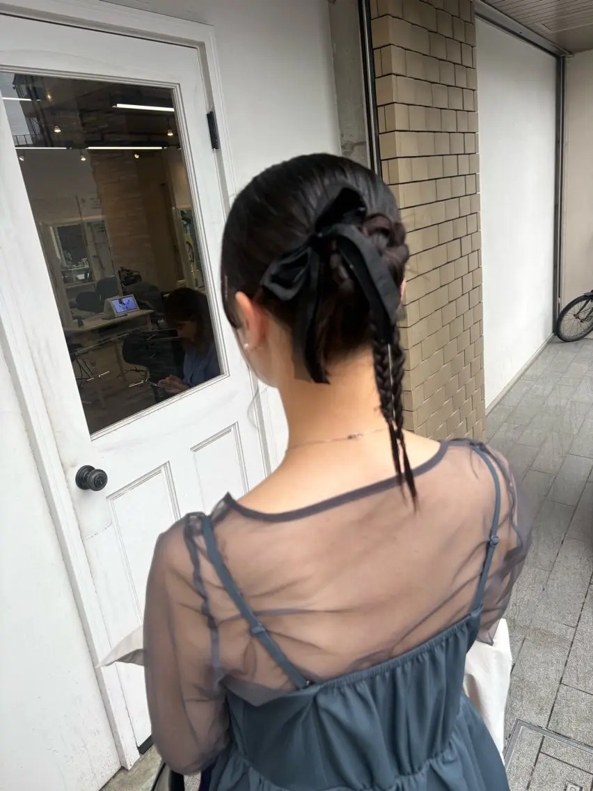 ヘアアレンジ 結婚式・ブライダル ヘアセット 美髪× ヘアセット✨Araiのヘアスタイル