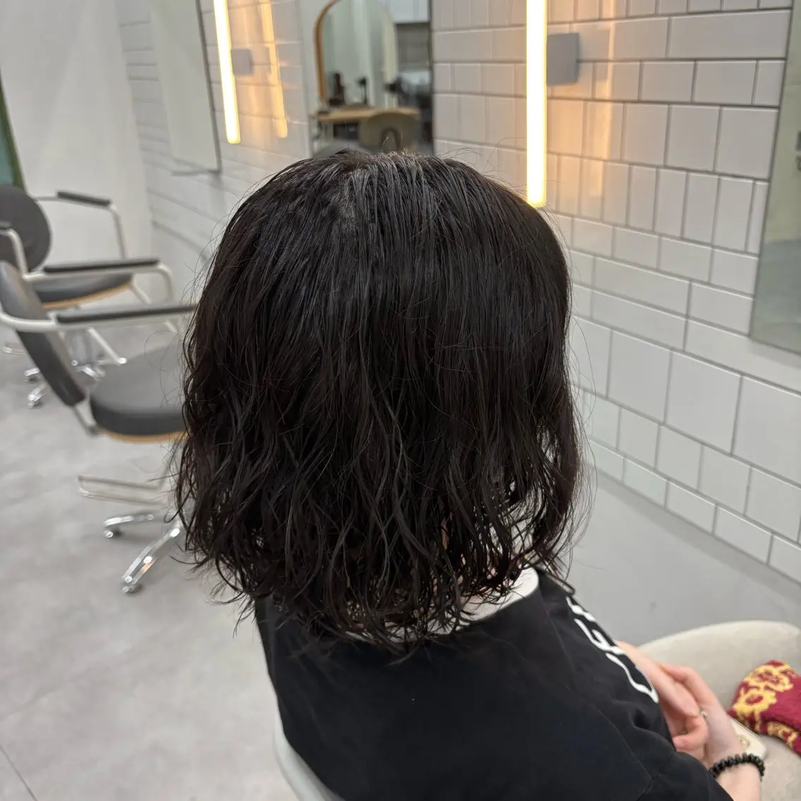 ショート パーマ ボブ 【メンズ特化】中場 健人/西梅田/北新地のヘアスタイル