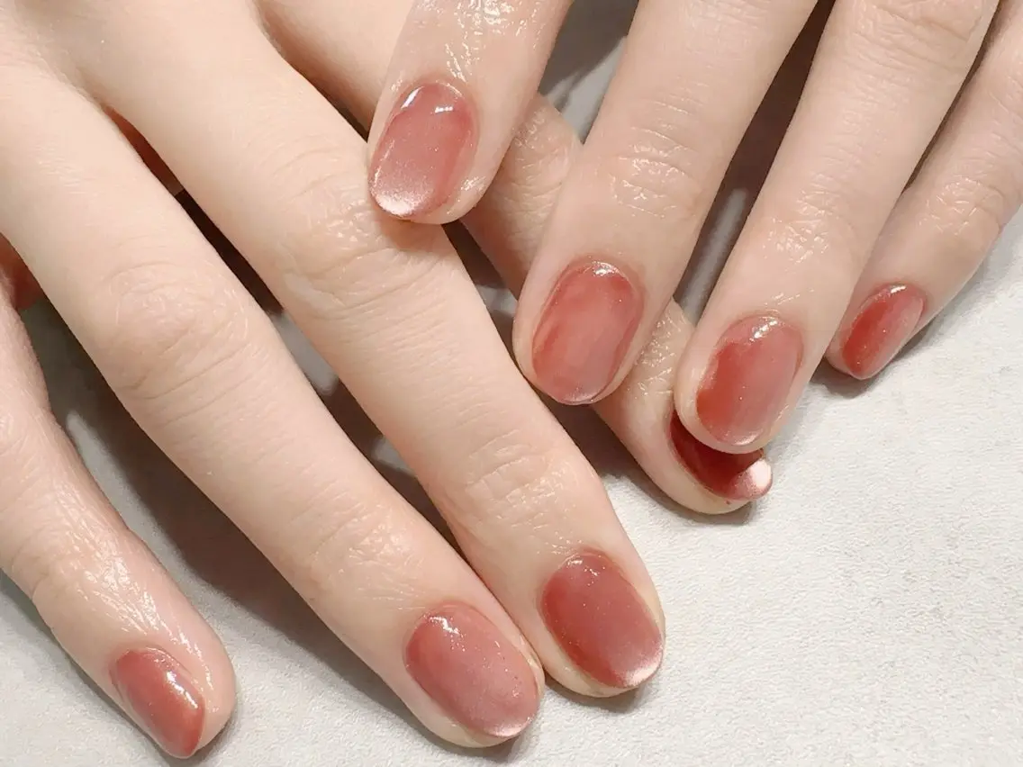 ネイル マグネットネイル ハンドネイル en nail MEGUMIのネイルデザイン