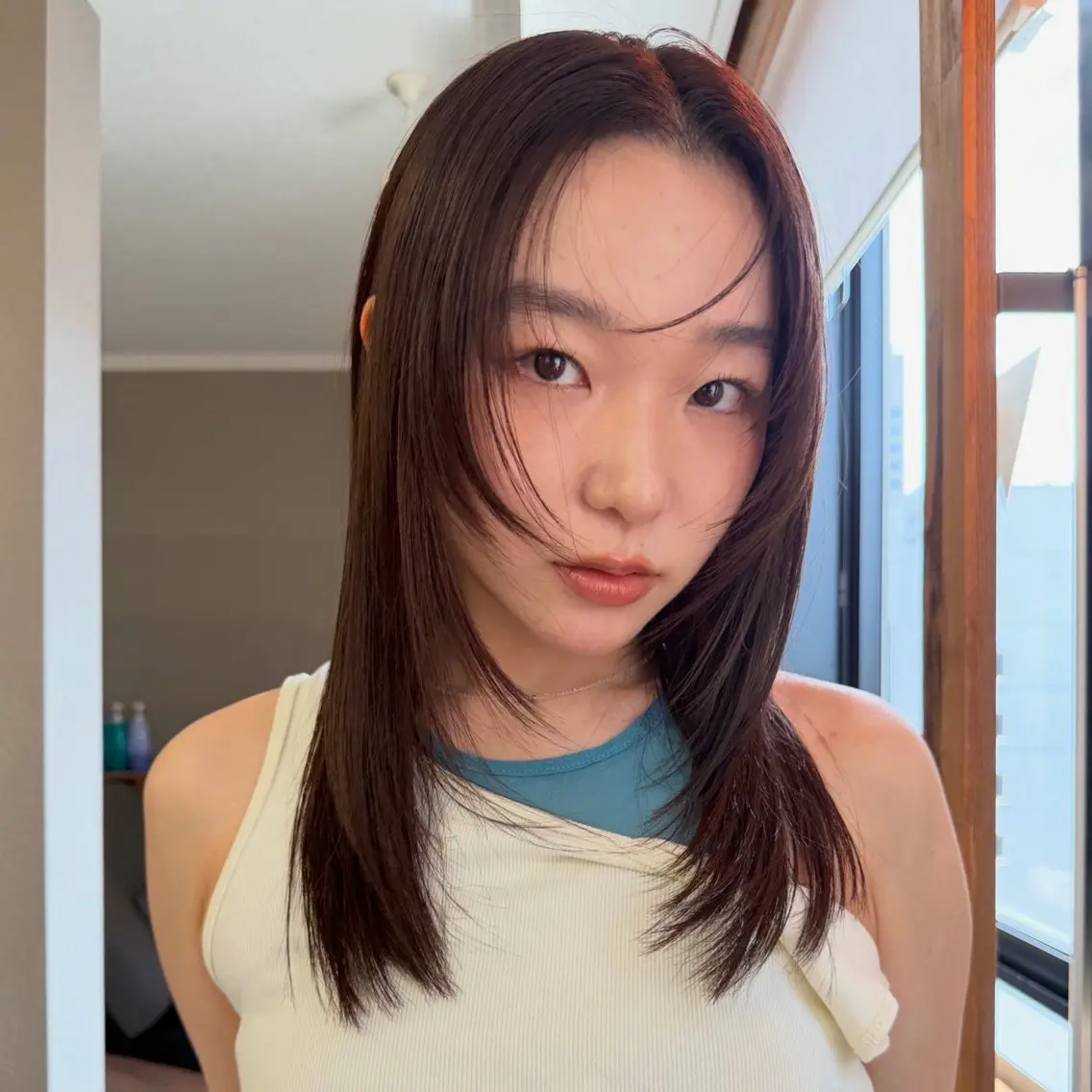ロング カラー カット ヘアカラー パーマ/透明感カラー 元町🌱takutoのヘアスタイル