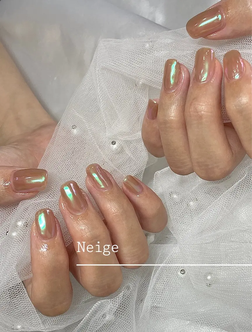 ネイル ハンドネイル Neige‪𓂃ai ＊梅津 / 松尾のネイルデザイン