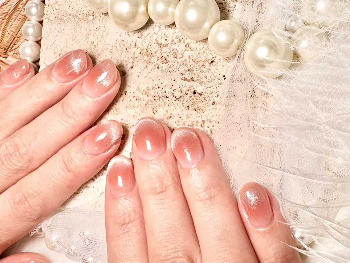 ネイル クリアネイル フットネイル フレンチネイル ジェルネイル 韓国ネイル ハンドネイル ハンドケア nail salon Feerieのネイルデザイン