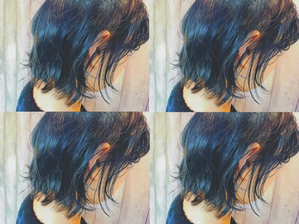ショート ミディアム カラー boutique misakiのヘアスタイル