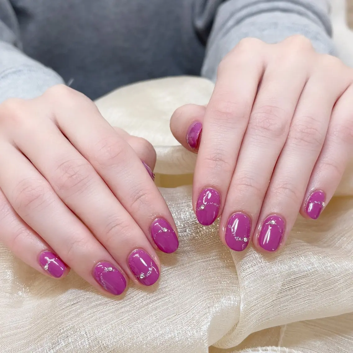 ネイル ハンドネイル DUO MIサロンのネイルデザイン