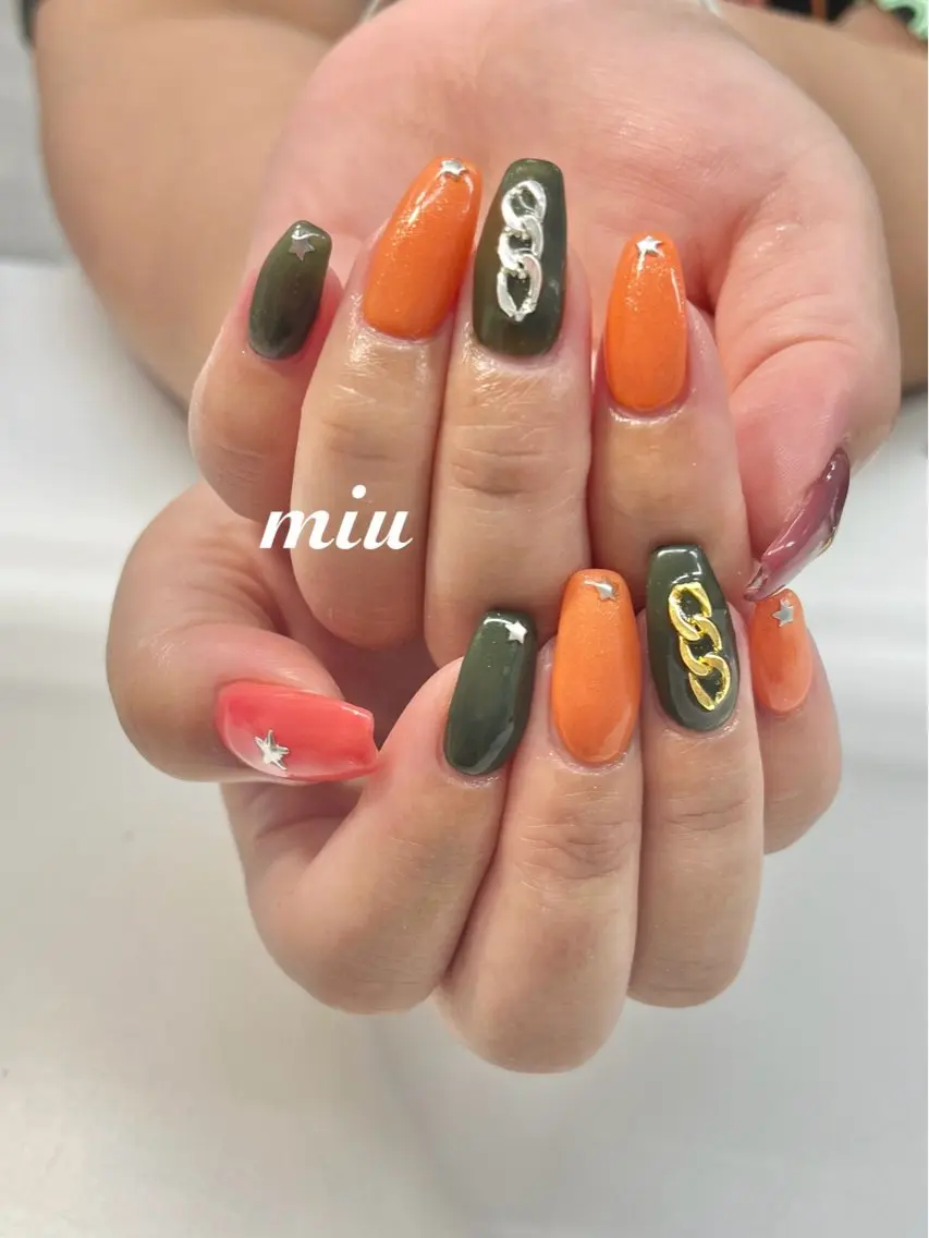 ネイル ハンドネイル miu nail 🐾mihoのネイルデザイン
